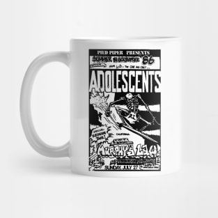 Adolescents / Murphy's Law Punk Flyer Mug